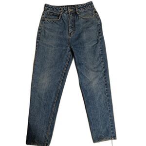 VTG Puma 26x25 High Waisted Mom Jeans 80's 90's Light Wash ~Size 2